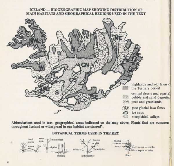 habitats en geografische regios; meer kaartjes; habitats and geografical regions; other maps